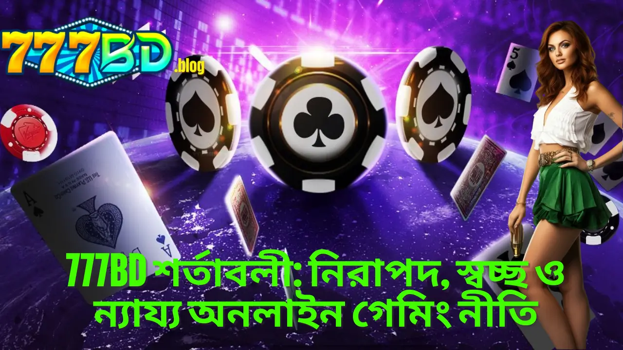 777BD শর্তাবলী: নিরাপদ, স্বচ্ছ ও ন্যায্য অনলাইন গেমিং নীতি 1 777BD শর্তাবলী: নিরাপদ, স্বচ্ছ ও ন্যায্য অনলাইন গেমিং নীতি